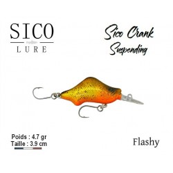 Leurre Dur Suspending - Crank SP Flashy 3.9cm 4.7gr - Sico Lure